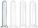 ClearlyHorny Rookier Glass Plug S - elegáns üveg anál izgató 12 cm