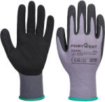 Portwest Grip 15 nitrilhab kesztyű (12 pár) - Szürke/Fekete - M (AB350G8RM)