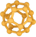 Baby-Nova szilikon rágóka labda 3hó+ (narancssárga)