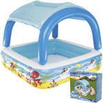 Bestway felfújható medence tetővel, 140x140x114 cm (00259)