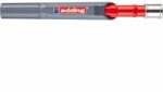 edding Creion mecanic tamplar edding 8890, corp aluminiu, mina rectangulara 2x5 mm, HB, argintiu (ED889000) - birotica-asp