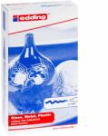edding Marker edding 750 cu vopsea, corp metalic, varf rotund, 2-4 mm, set 10 culori (ED750999)