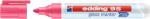 edding Marker pentru sticla edding 95, corp plastic, varf rotund, 1.5-3 mm, roz (ED495009) - birotica-asp