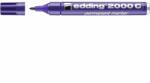 edding Marker permanent Edding 2000C, corp metalic, varf rotund, 1.5-3 mm, violet (ED200008)