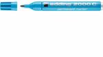 edding Marker permanent Edding 2000C, corp metalic, varf rotund, 1.5-3 mm, bleu (ED200010)
