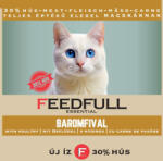  FEEDFULL Cat 415g macskakonzerv Baromfival