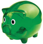 M-Collection Klasszikus műanyag malacpersely, zöld (MC5623509)