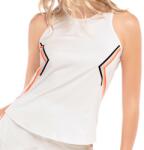 Lucky in Love Animal Instinct All The Stripe Angles Tank - white - Fehér