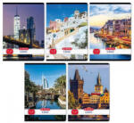 Herlitz tűzött füzet A/5, 32 lap vonalas, City, többféle (HRL-400200782) - mesescuccok
