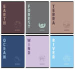 Herlitz tűzött füzet A/4, 32 lap kockás, Terra, többféle (HRL-400200726) - mesescuccok