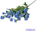  Kerti szegfű ág 70cm - Kék