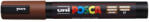 uni Dekormarker 1, 8-2, 5mm, Uni Posca PC-5M barna (2UPC5MB) - bestoffice