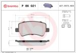 BREMBO Set placute frana BREMBO P 86 021X (P 86 021X)
