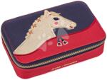 Jeune Premier Penar școlar Pencil Box Filled Saddle Bag Jeune Premier design ergonomic de lux 20*7 cm (JPPF025242) Penar