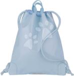 Jeune Premier Ghiozdan tip sac pentru încălțăminte și trening City Bag Baby Blue Jeune Premier design ergonomic de lux 40*36 cm (JPCI025228)