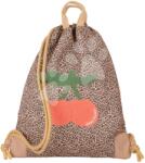 Jeune Premier Sac pentru încălțăminte și trening City Bag Leopard Cherry Jeune Premier design ergonomic de lux 40*36 cm (JPCI023184)