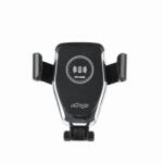 Gembird EG-TA-CHAV-QI10-01 65-85mm Mobiltelefon autós tartó/töltő - Fekete (EG-TA-CHAV-QI10-01) (EG-TA-CHAV-QI10-01)