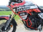 RDMOTO Engine guards RDMOTO CF140R piros (with protectors)