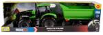LENA LENA: Worxx Deutz-Fahr Agrotron 7250 TTV traktor pótkocsival dobozban 74cm (04617) - innotechshop