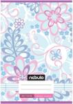 Nebulo Nebulo: Tűzött 1. osztályos pasztell virág mintás vonalas füzet 14-32 A/5 (VO1-CM-A5-12345717) - innotechshop