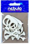 Nebulo Nebulo: Koponyák karton dekoráció 6db-os szett (KD-H3-3-8x12) - innotechshop