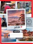 Nebulo Nebulo: Tűzött kockás Japán mintás füzet 87-32 A/4 (NR-OVM-A4-12348442) - innotechshop