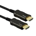 Roline 14.01. 3485-1 HDMI - HDMI 2.1 Optikai Kábel 20m - Fekete (14.01. 3485-1) (14.01.3485-1)