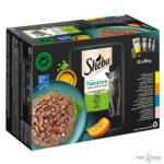 Sheba Nature's Collection Selectie Mix - alutasakos (csirke, pulyka, tonhal, lazac mártásban) macskák részére (12x85g)