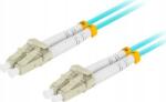 Lanberg Optikai patch MM LC/UPC-LC/UPC duplex 0.5m LSZH OM3 50/125 3.0mm aqua (FO-LULU-MD31-0005-TQ) (FO-LULU-MD31-0005-TQ)