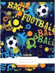Nebulo Nebulo: Tűzött sima Football labda mintás füzet 80-32 A/4 (SI-XM-A4-12347988)