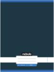 Nebulo Nebulo: Tűzött sima grafitkék színű füzet 80-32 A/4 (SI-MGM-2-A4-12348954) - innotechshop