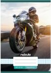 Nebulo Nebulo: Tűzött versenymotor mintás kockás füzet 27-32 A/5 (NR-2-VM-A5-20250310) - innotechshop