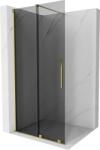Mexen Velar, zuhany paraván tolóajtóval Walk-in 70 x 200 cm, 8mm szürke üveg, arany fényes, 871-070-000-43-50 (871-070-000-43-50)