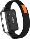 Nubo Huawei Band 8/9/10 tépőzáras szövet szíj védőkerettel
