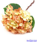  Hortenzia ág levéllel 36cm - Barack