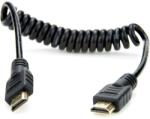 Atomos ATOMCAB010 Spirál HDMI - HDMI Kábel - 0, 3 m, Fekete
