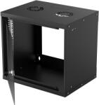 Manhattan Fali Rack Szekrény - 9U, 19", 540x400 mm, Fekete (714174)