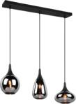 TRIO Lumina Függeszték 3xe14/40w Ip20 68x150x19cm Matt Fekete