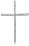 Beneto Ezüst medál cirkónium kövekkel Kereszt AGH590