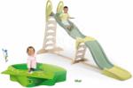 Smoby Set tobogan cu triplu val și niispar cu capac Super Megagliss 2in1 Life Smoby cu lungime de alunecare reglabilă de 360 cm (SM820201-13)