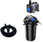 Sunsun CPA-15000 nyomásszűrő szett CTP-8000 szivattyúval + 3 m tömlő és indító baktérium