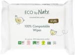 ECO by Naty illatmentes nedves törlőkendő érzékeny bőrre, 20 db