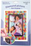 EM ART Ramă foto din carton Em Art - pentru lipire cu diamante (opțiunea 3), 16.5 x 21.5 cm (851964)