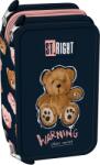 ST.RIGHT Penar cu rechizite St. Right Teddy Bear - Cu 3 fermoare (PC05) Penar