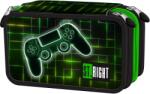 ST.RIGHT Penar cu rechizite St. Right Neon Pad - Cu 3 fermoare (PC05) Penar