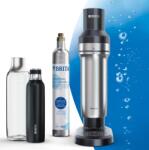 BRITA sodaTRIO Szódagép 2 palackkal és CO2 patronnal - Fekete (SATURATOR SODATRIO CZARNY) (SATURATOR SODATRIO CZARNY)