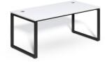 Rauman SimpleOffice asztal 180 x 90 cm, fehér / fekete