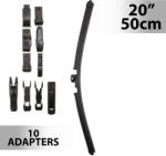 Carguard Ablaktörlő 20"/50 cm - 10 db adapterrel Carguard 55740N (55740N) - tutiar