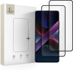 Tech-Protect Xiaomi Poco X7 5G Kijelzővédő Üvegfólia - Tech-Protect Glass Fit+ - Fekete x 2 db (WR-190687)