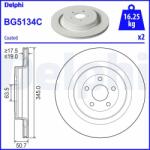 DELPHI féktárcsa DELPHI BG5134C (BG5134C)